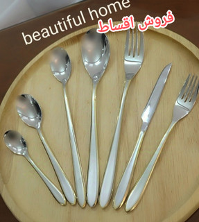 سرویس قاشق و چنگال 12 نفره 59 پارچه یونیک آلمان اصلی 4 میل ضخیم (بدون چمدون)