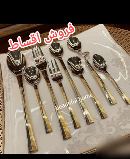 سرویس قاشق و چنگال درجه یک 24 نفره 120 پارچه مارک یونیک آلمان اصلی ۶ (بدون چمدون)